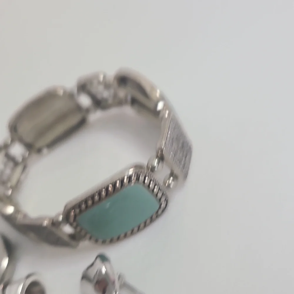 Silver and Turquoise Jewelry Set